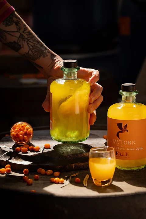 havtornsnapsen fra FALK Bornholm