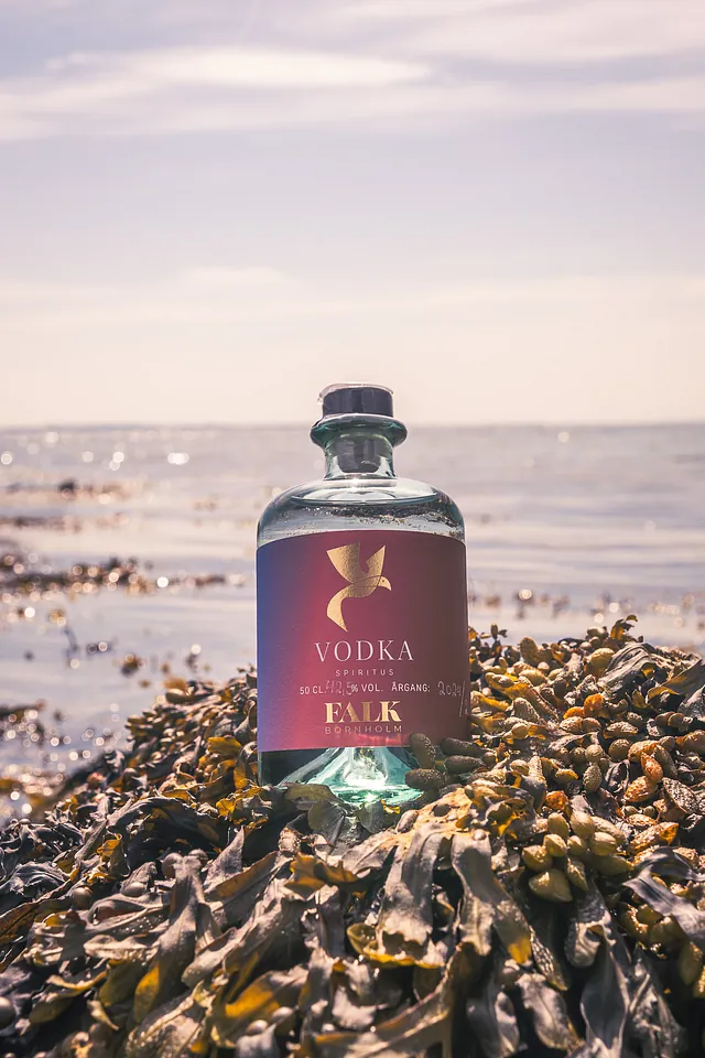 vand naturvodka FALK Bornholm vodka