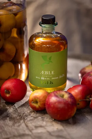 æblielikør fra FALK Bornholm