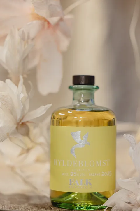 hyldeblomstlikør FALK Bornholm