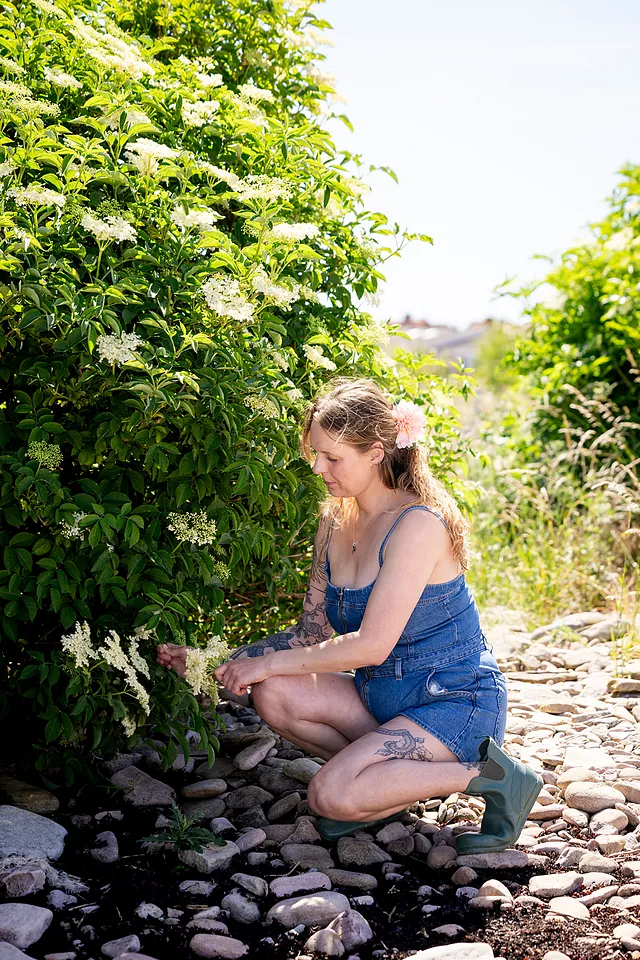 hyldeblomst Line Falk